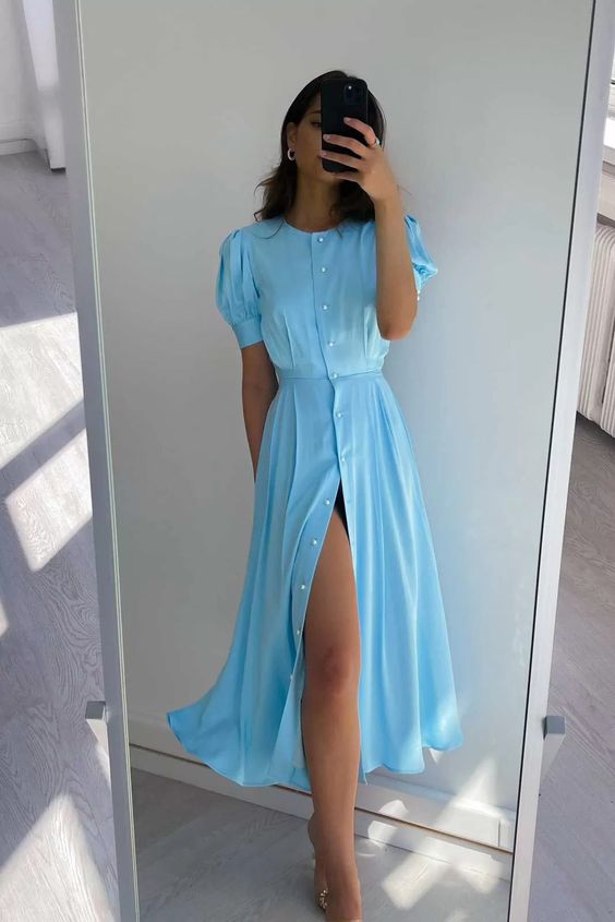 легка літня сукня міді