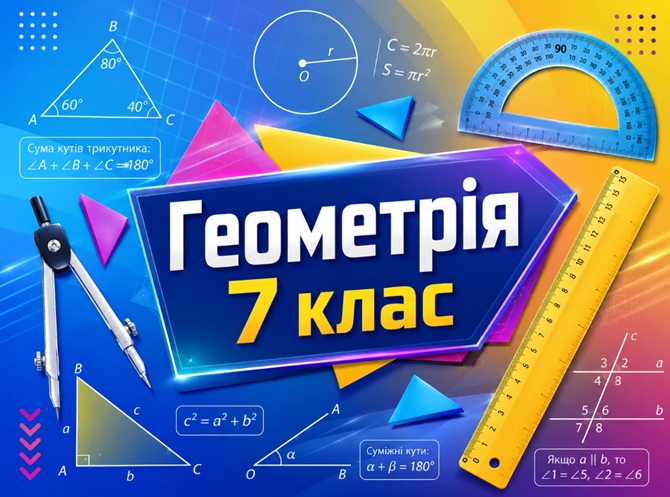 геометрія у 7 класі